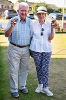 The winners - Mary Knighton and Chris Walker